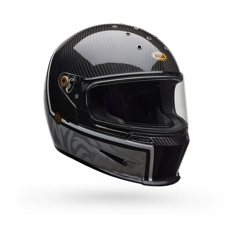 BELL Eliminator Carbon Helm - RSD Journey Satin/Gloss Black/Gray