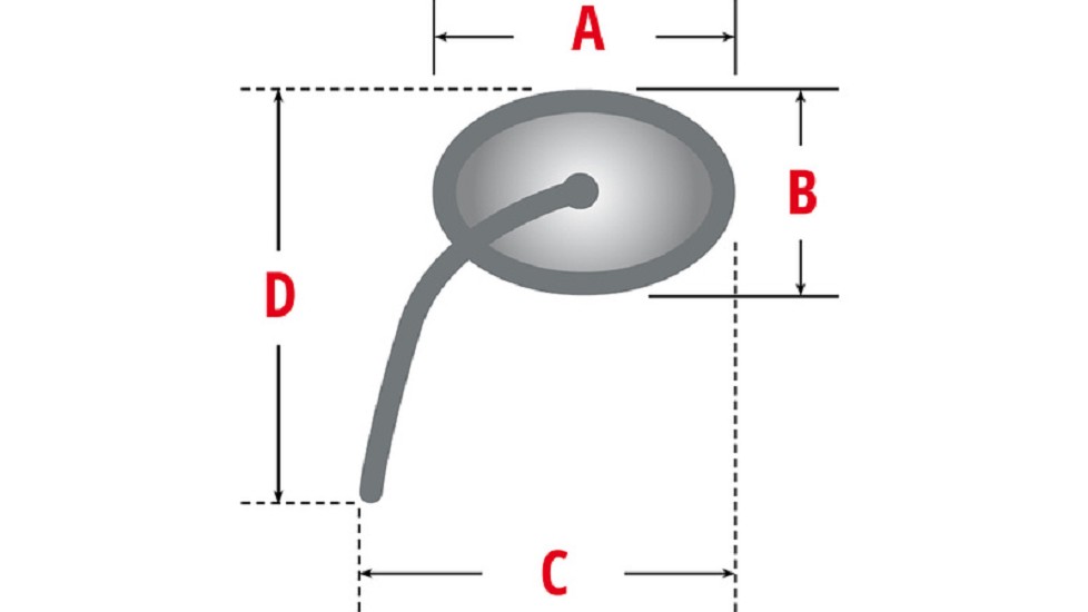HIGHSIDER pro Spiegel Retro Schwarz (1Stck.)