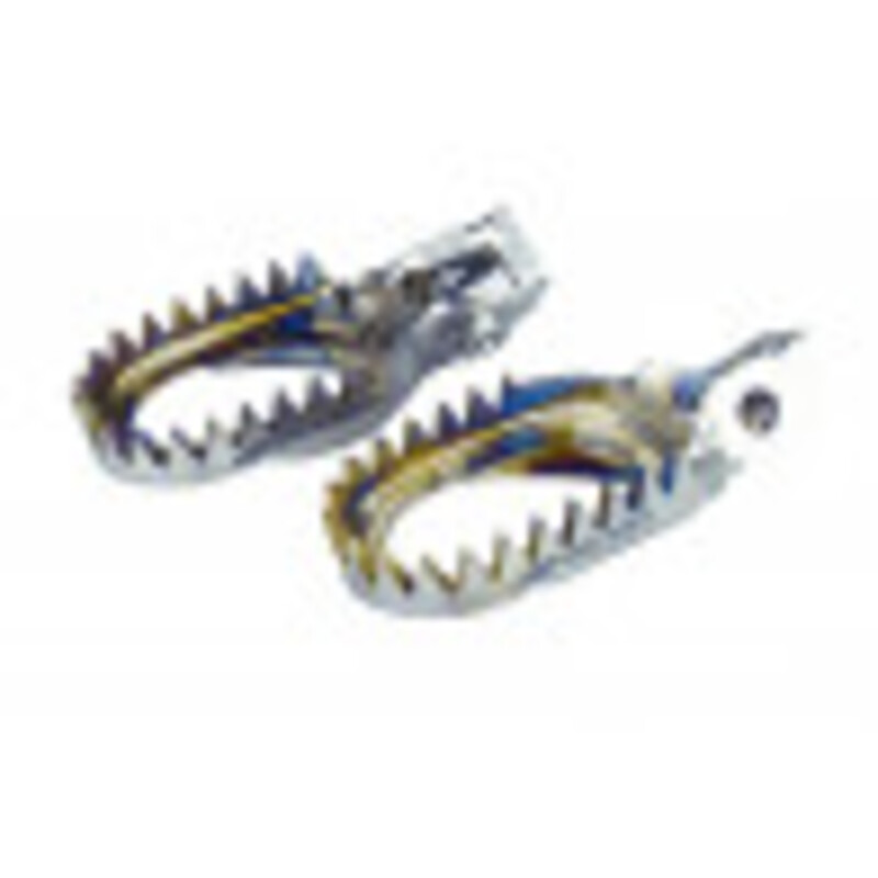 SCAR Fußrasten Titanium Anti Mud