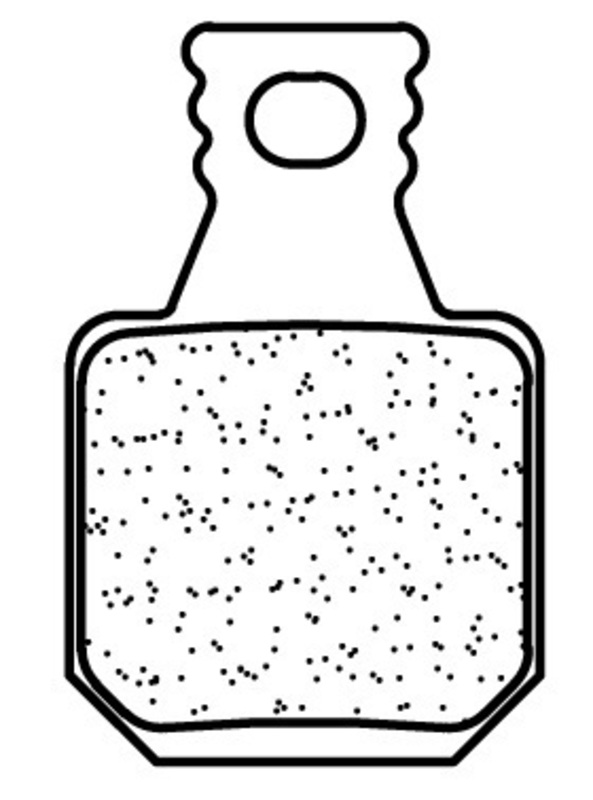 CL BRAKES MTB Sintered Metal Brake Pads - 4062VX